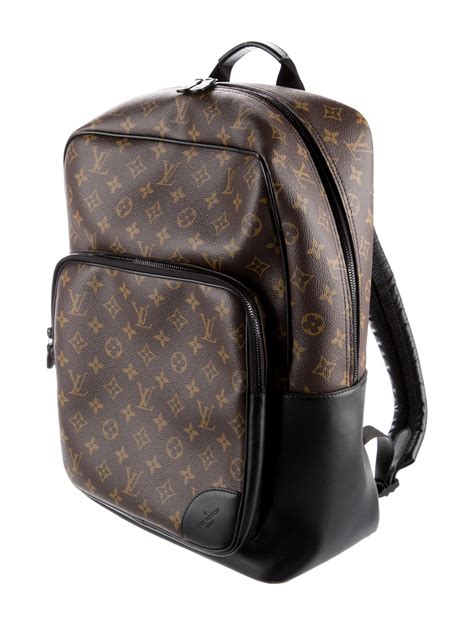 LOUIS VUITTON Monogram Macassar Dean Backpack